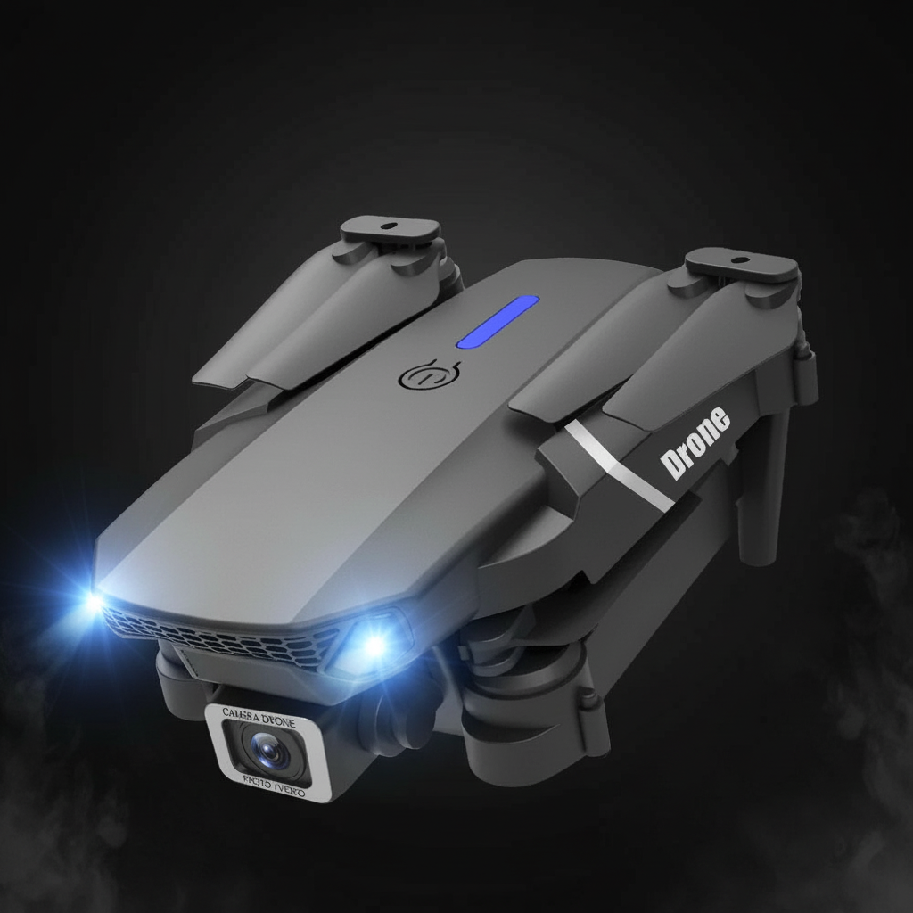 Pro Foldable Quadcopter Drone - WIFI FPV, HD 4K Camera, Altitude Hold